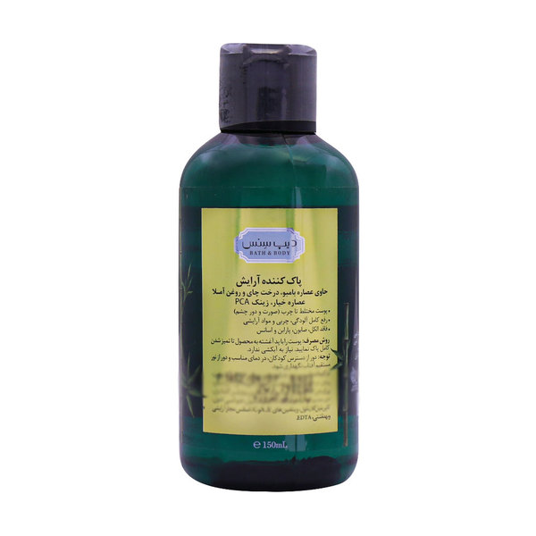  تونر پاک و مرطوب کننده درخت چای و بامبو دیپ سنس سی گل 150 میلی لیتر