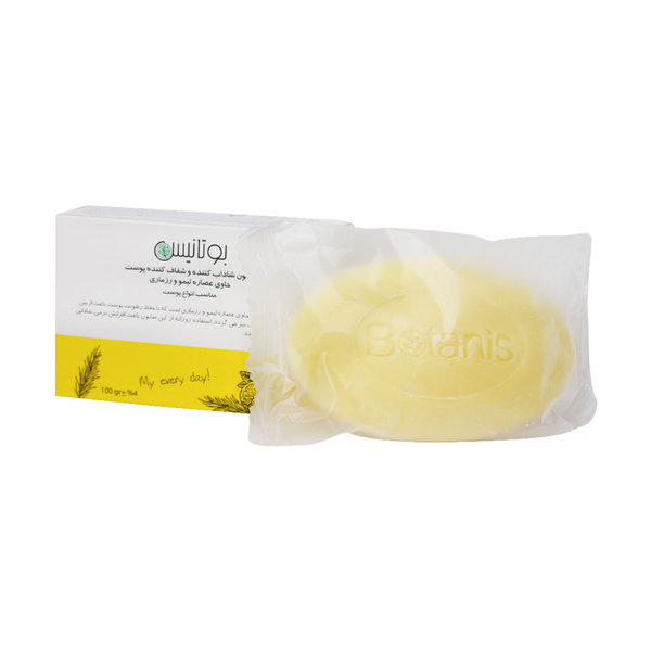  صابون شاداب کننده و شفاف کننده پوست بوتانیس مناسب انواع پوست 100 گرم