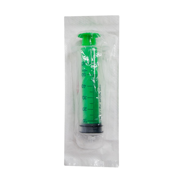  سرنگ تزریق استریل شده بوسیله گاز اتیلن اکساید حیات 60 میلی لیتر