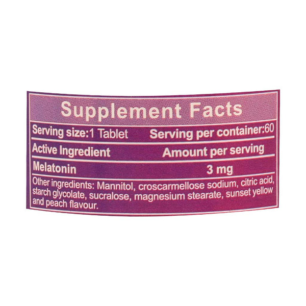  قرص اسلیپمد 3 میلی گرم بی اس کی 60 عدد