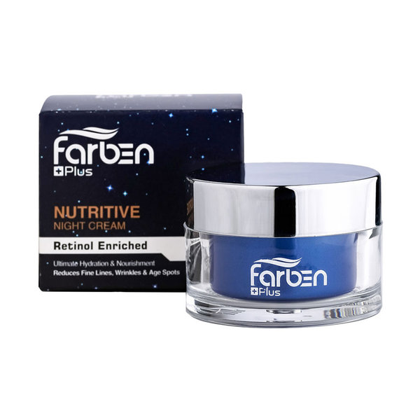  کرم شب حاوی رتینول فاربن پلاس 50 میلی لیتر