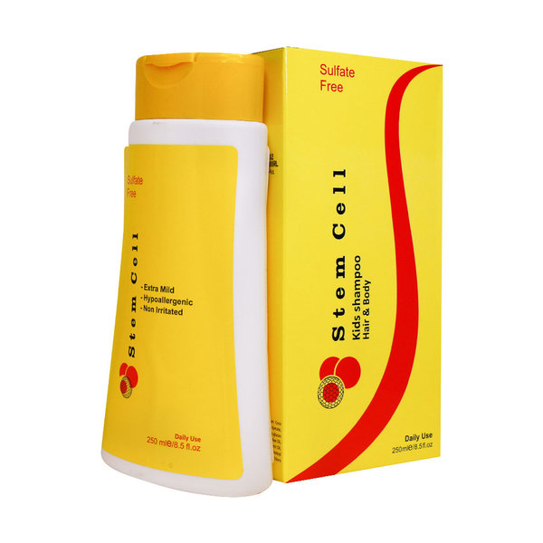  شامپو سر و بدن کودک استم سل 250 میلی لیتر
