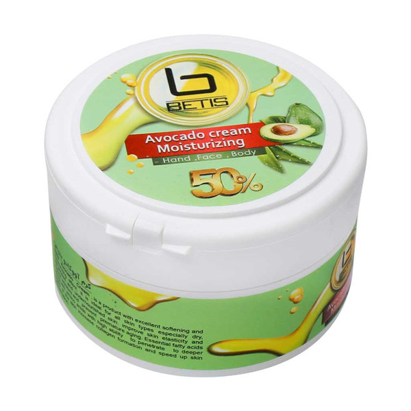  کرم مرطوب کننده کاسه ای آووکادو بتیس مناسب پوست نرمال تا خشک 200 میلی لیتر