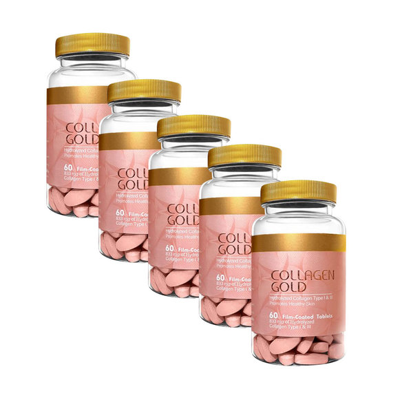  پک 5 عددی قرص کلاژن گلد آدریان