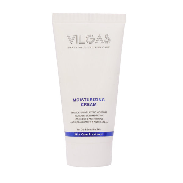  کرم مرطوب کننده پوست خشک و حساس ویلگاس 50 میلی لیتر