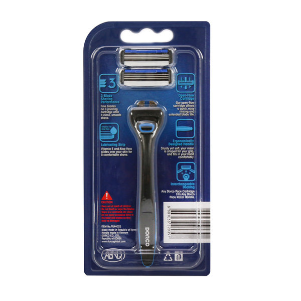  خودتراش مردانه دورکو مدل Pace 3 همراه 2 تیغه