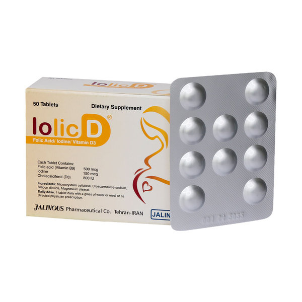  قرص یولیک د جالینوس 50 عدد