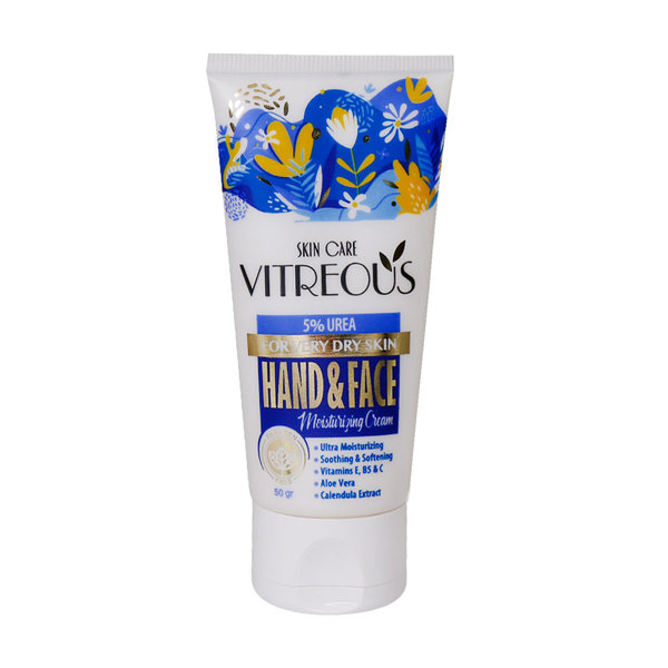  کرم مرطوب کننده اوره 5 درصد ویتروس مناسب پوست های بسیار خشک 50 گرم