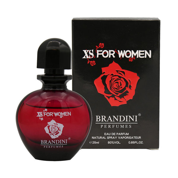 عطر جیبی زنانه برندینی مدل XS for Women حجم 25 میلی لیتر