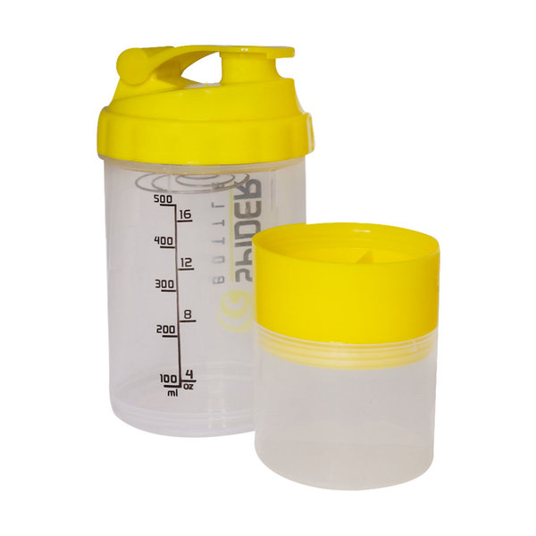  شیکر شفاف اسپایدر مدل 3 تکه 500 میلی لیتر