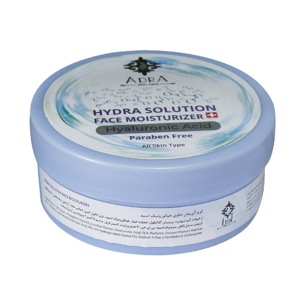  کرم کاسه ای آبرسان آدرا حاوی هیالورونیک اسید 200 میلی لیتر