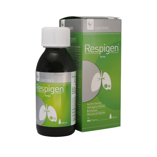  شربت رسپیژن دایونیکس فارما 150 میلی لیتر