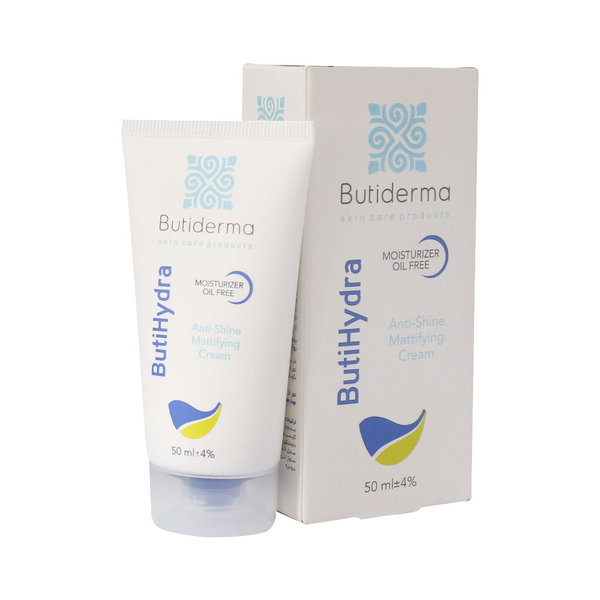  کرم آبرسان و مرطوب کننده پوست چرب بیوتی درما 50 میلی لیتر