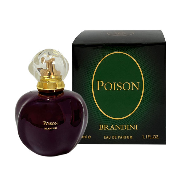  عطر جیبی زنانه برندینی مدل Poison حجم 33 میلی لیتر