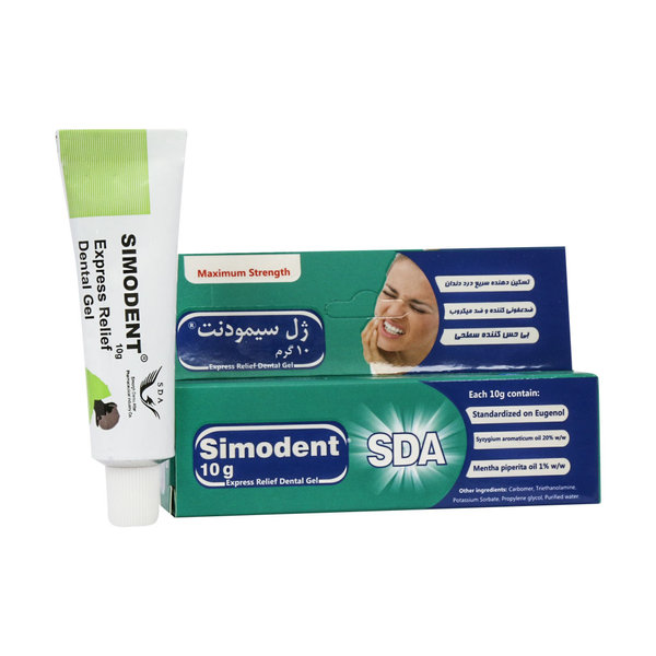  ژل سیمودنت سیمرغ دارو عطار 10 گرم