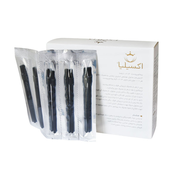  محلول رشد مژه بیماتوپروست 0.03 درصد اکسیلیا 3 میلی لیتر