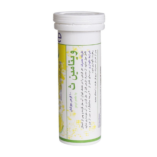  قرص جوشان ویتامین C 500 میلی گرم اسوه با طعم لیمو 10 عدد