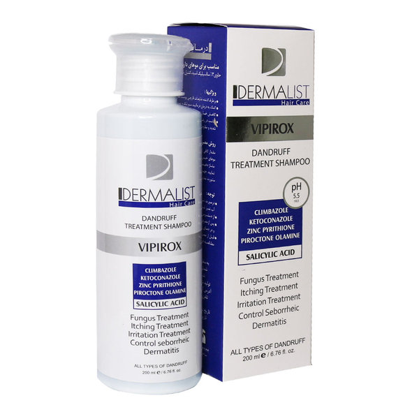  شامپو ضد شوره Vipirox درمالیست 200 میلی لیتر