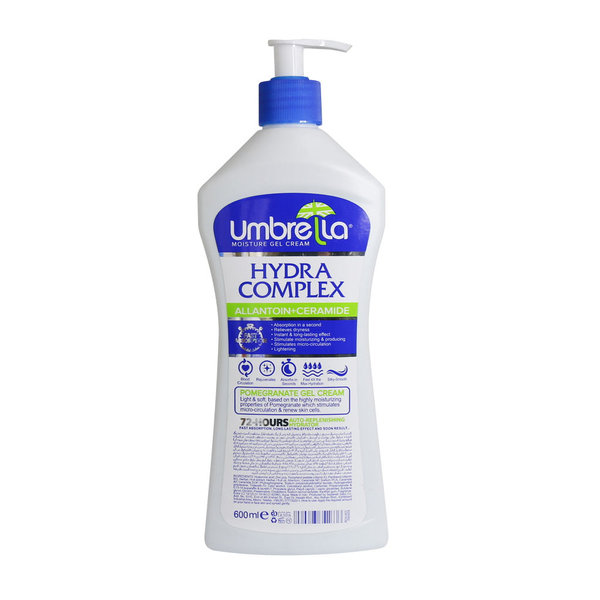  ژل کرم آبرسان پمپی عسل آمبرلا 600 میلی لیتر