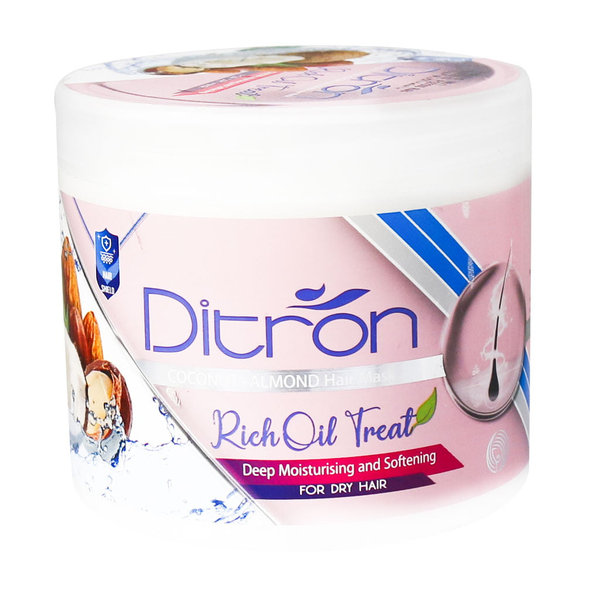  ماسک مو دیترون حاوی روغن نارگیل 400 میلی لیتر