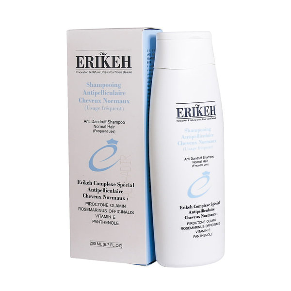  شامپو ضد شوره موهای معمولی اریکه 200 میلی لیتر