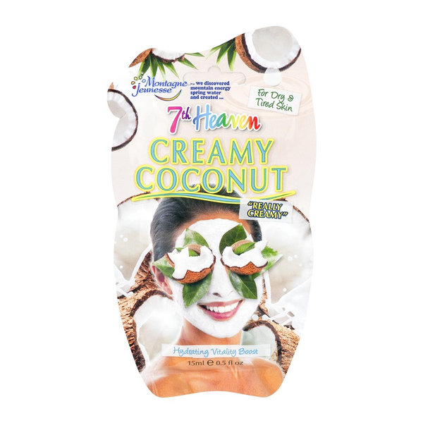  ماسک کرمی عصاره نارگیل مونته ژنه سری 7th Heaven حجم 15 میلی لیتر