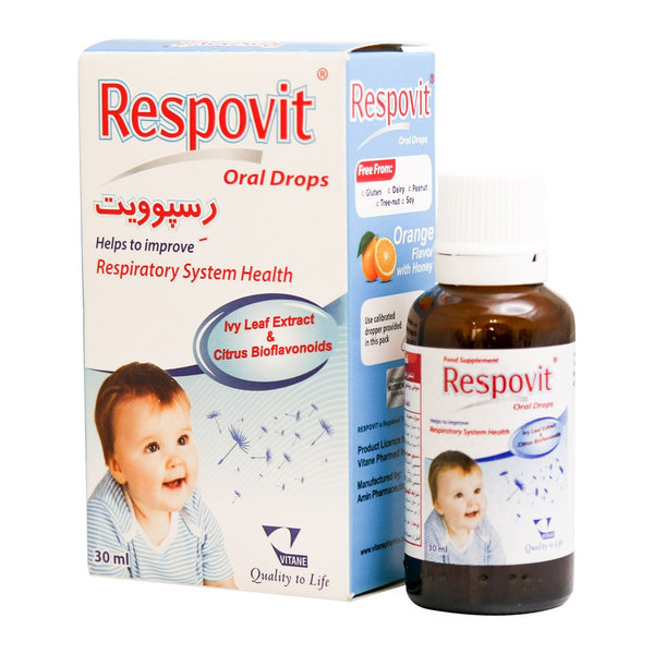  قطره رسپوویت ویتان 30 میلی لیتر