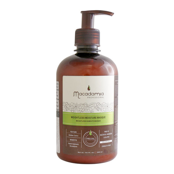  ماسک مو مرطوب کننده موی سر ماکادمیا مخصوص موهای آسیب دیده و رنگ شده 500 میلی لیتر