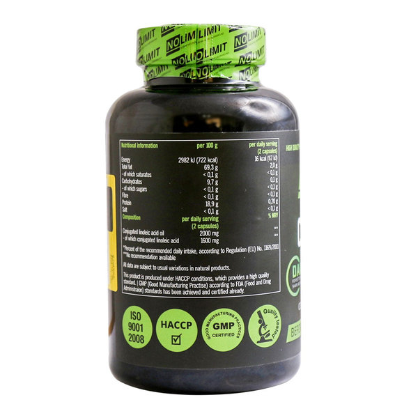  کپسول چربی سوز CLA 1000 نولیمیت 100 عدد