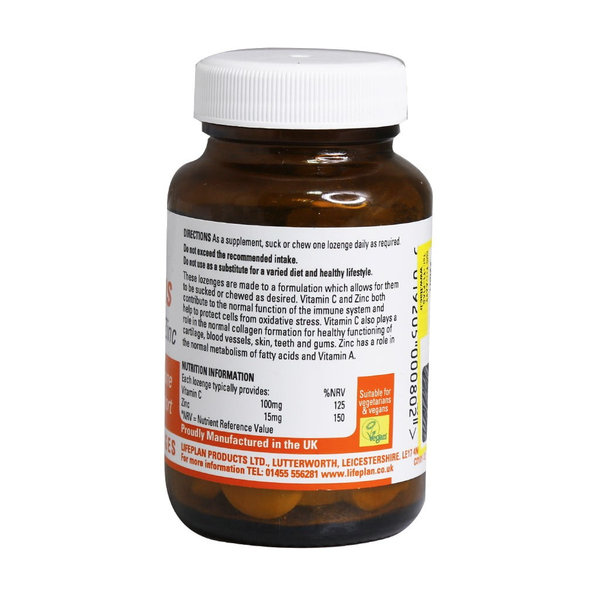  قرص ویتامین C پلاس زینک لایف پلن 30 عدد