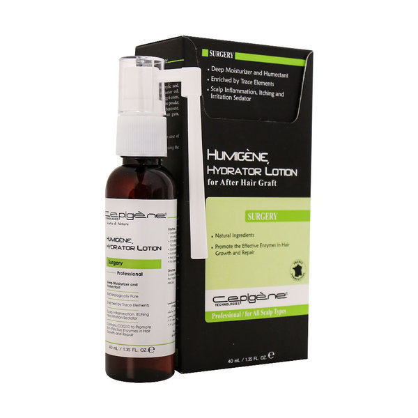  لوسیون رطوبت رسان سپیژن مخصوص پس از کاشت مو 40 میلی لیتر