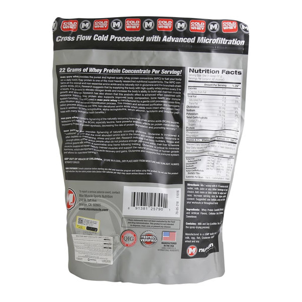  پیور وی 100 درصد مکس ماسل 1362 گرم