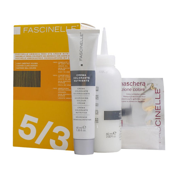  کیت رنگ مو فشینلی سری Golden بدون آمونیاک 40 میلی لیتر