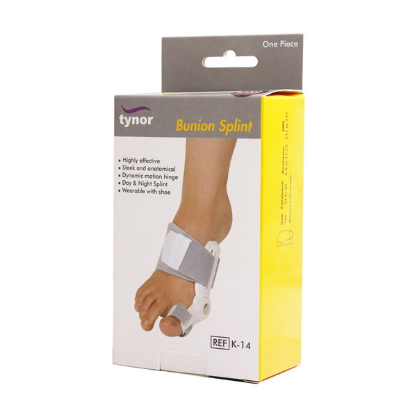  اسپلینت هالوکس والگوس تینور